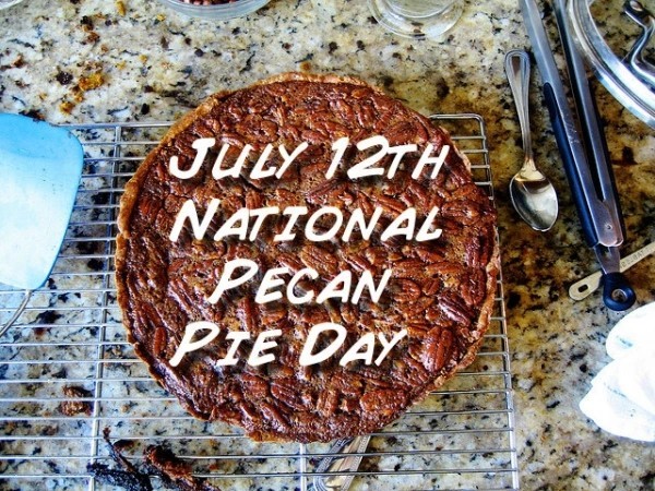 Create meme: pecan pie, national chocolate pecan pie day, pecan pie