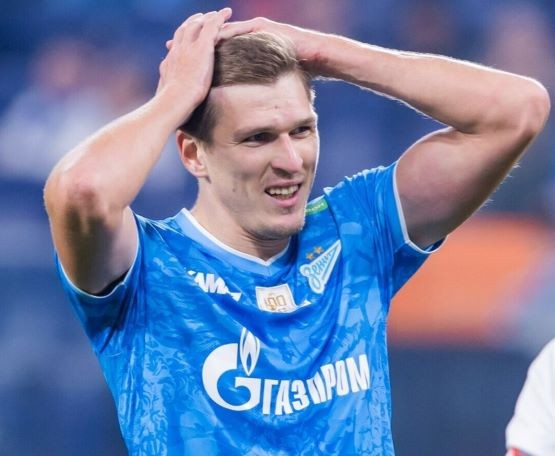 Create meme: At the zenith, zenit player, alexander sobolev