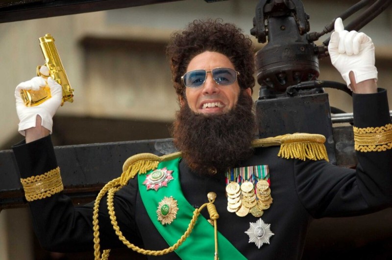 Create meme: Admiral General Sasha Baron Cohen, Sasha Baron Cohen the dictator, General admiral