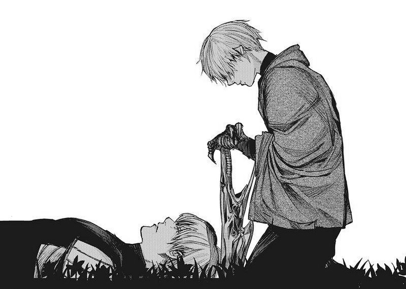 Create meme: kaneki manga, Tokyo ghoul , arima kisho death