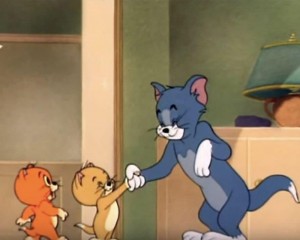 Создать мем: tom and jerry 1940-1967 смотреть онлайн, джерри, tom jerry triplet trouble