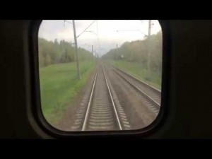 Create meme: railroad, train