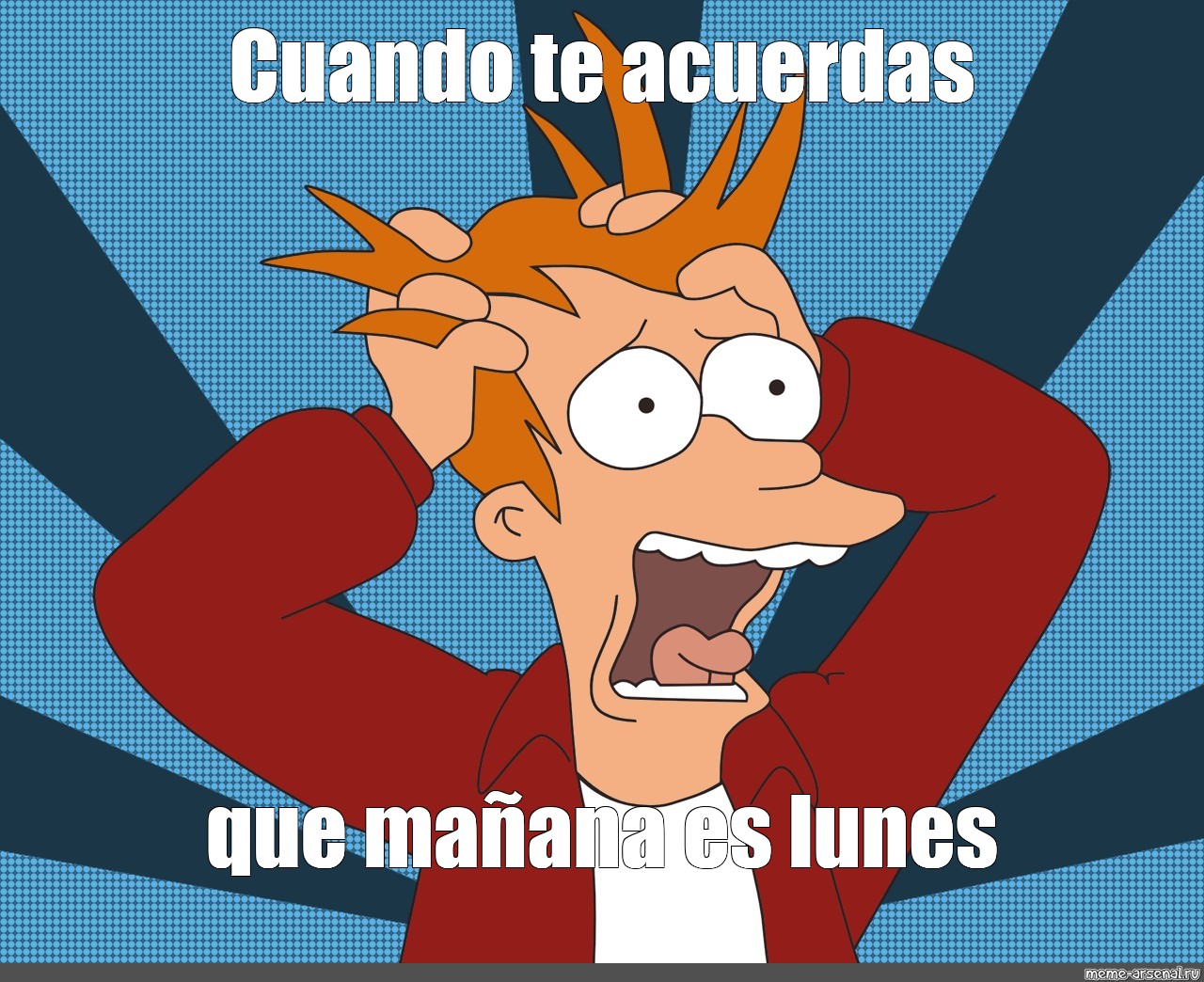 Meme Cuando Te Acuerdas Que Mañana Es Lunes All Templates Meme 