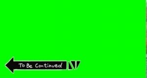 Create meme: to be continued on a green background, green screen chroma key, green screen