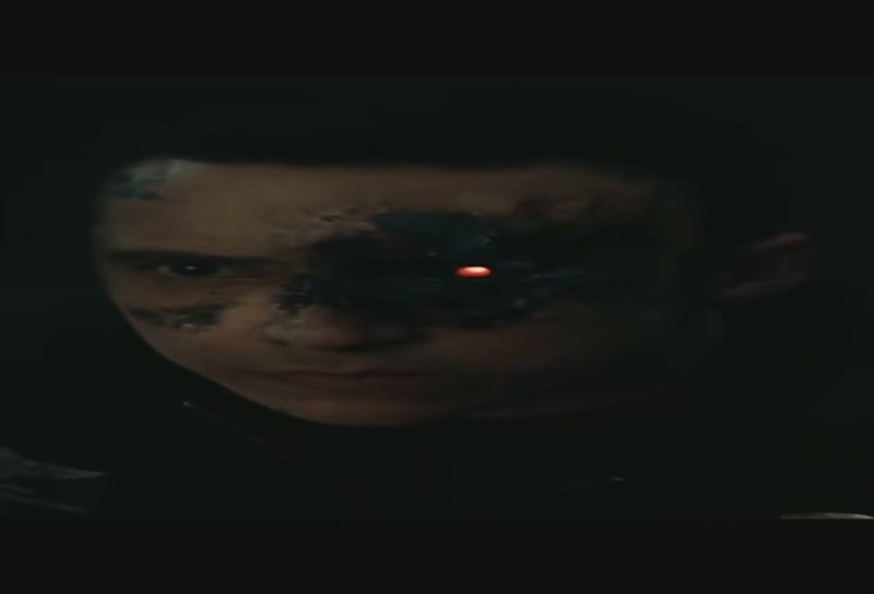 Create meme: Gabriel Luna Terminator Rev-9, terminator dark destinies roar 9, terminator dark fates