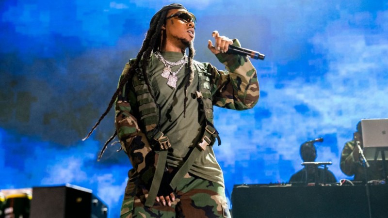 Создать мем: рэперы сша, takeoff rapper shot, takeoff американский рэпер