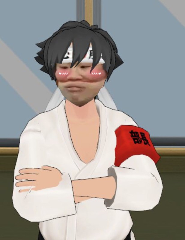 Create meme: Budo of masut , Karate yandere simulator, yandere simulator