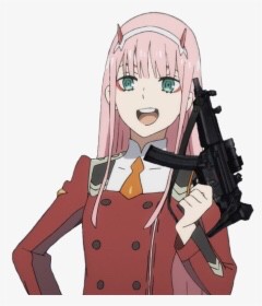 Создать мем: наклейки darling in the franxx, darling in the franxx, zero two