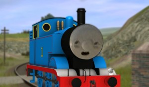 Create meme: thomas friends, Thomas the tank engine, Thomas and the magic railroad / thomas and the magic railroad / 2000