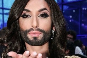 Create meme: Conchita endorses