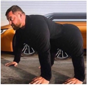 Create meme: the how to check engine temperature, pushups, people