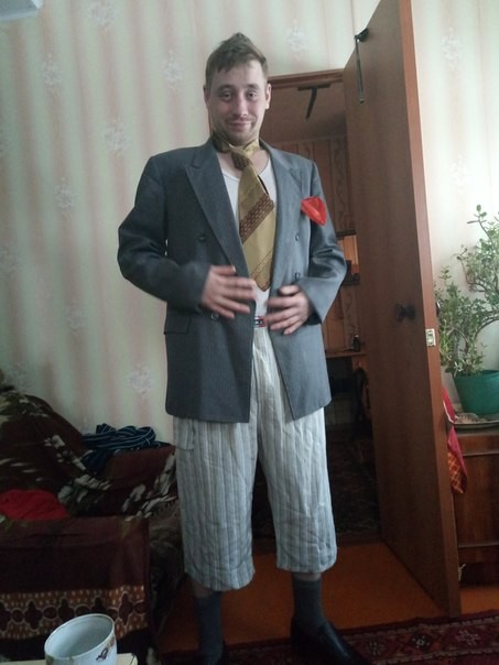 Create meme: rustic men's suit, clothing , rustic costume