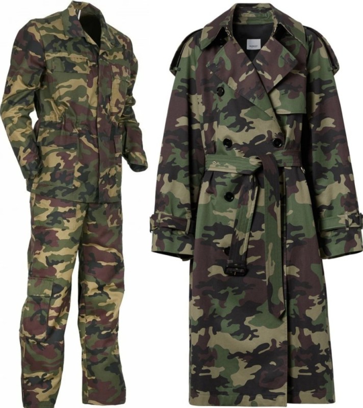 Create meme: suit camouflage, men's camouflage suit, trench coat with print sheet