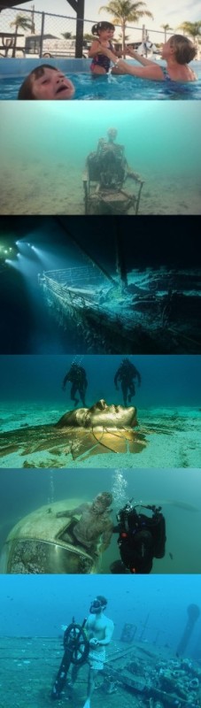 Create meme: the sunken titanic, The Sunken Titanic 2021, The Titanic is underwater