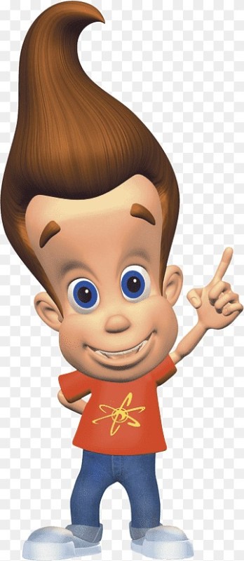 Создать мем: jimmy neutron персонажи, джимми нейтрон прическа, джимми нейтрон герои