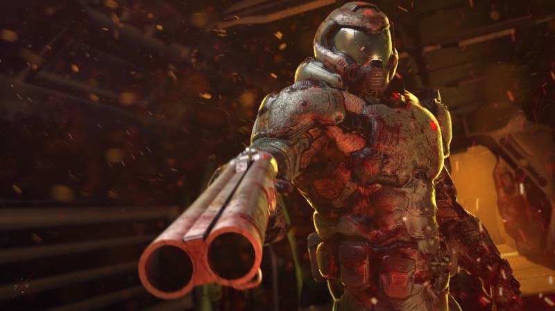 Создать мем: call of doom, doom eternal дробовик, doom 2016 думгай