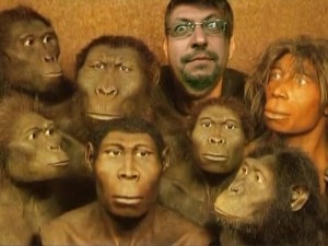 Create meme: Neanderthal, hominids, hominid family