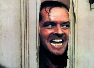 Create meme: Jack Nicholson in the movie the shining, Jack Nicholson, Jack Nicholson shining meme