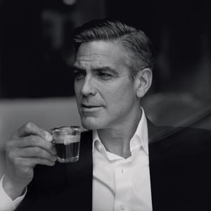 Create meme: nespresso, George Clooney, george clooney