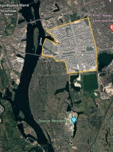 Create meme: Kyiv region, lake, land