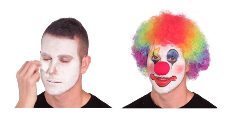 Create meme: clown face, clown makeup, clown 