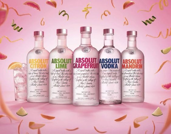 Создать мем: absolut водка со вкусом, absolut, водка