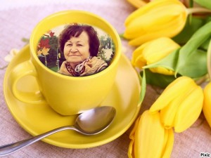 Create meme: coffees, I want spring, coffee cup