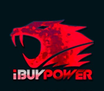 Наклейка iBUYPOWER (голографическая)