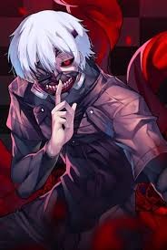 Create meme: anime Tokyo ghoul, of Kaneko from the anime, Tokyo ghoul