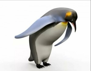 Create meme: penguin, penguins, penguin bow