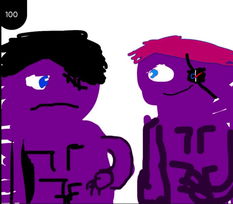 Создать мем: уильям афтон, purple guy fnaf, перпл гай