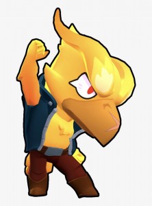 Create meme: Crowe brawl stars, crow brawl stars, brawl stars stickers crow