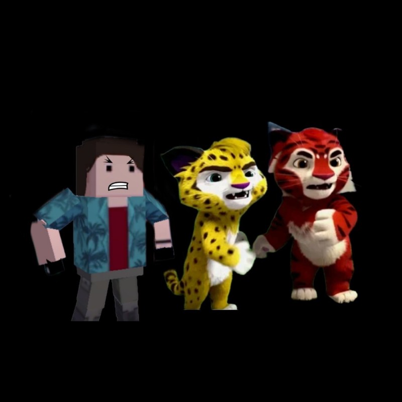 Create meme: Leo and tig leo, Leo and tig, Leo and tig game