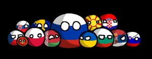 Create meme: countryballs