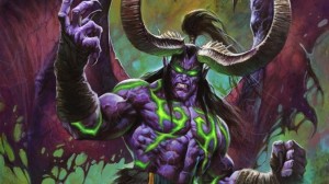 Create meme: Illidan, stone Illidan Illidan Illidan hearthstone, you are not prepared Illidan