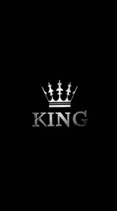 Create meme: king, Wallpaper king iPhone, black king