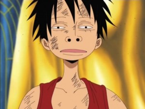 Создать мем: ван-пис, luffy, дэмн дэниел луффи