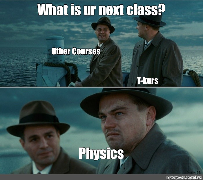 physics class meme