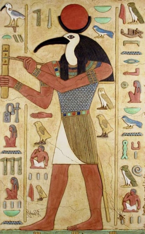 Create meme: Ibis is the god of Egypt, God is the one in ancient Egypt, The god of Egypt