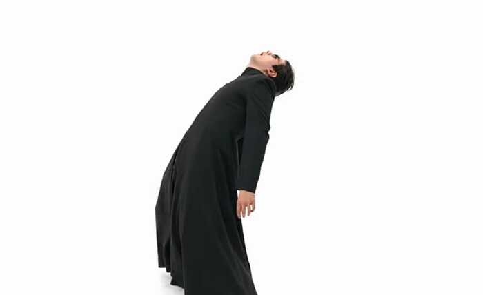 Create meme: Neo in the matrix cloak, mens trench coats, the monk's cassock of the 18th century