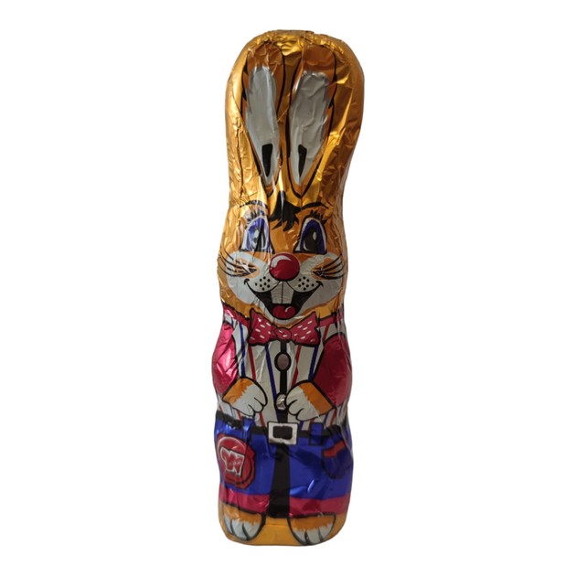 Create meme: chocolate bunnies, chocolate rabbit in foil, chocolate hare Babaevsky