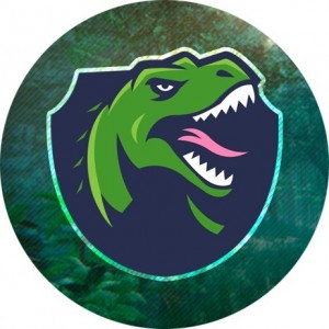 Create meme: dinosaurs, Jurassic Park logo, emblem t-Rex