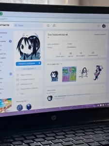 Create meme: laptop, version, what kind of anime