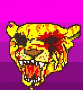 Маска hotline miami pepakura