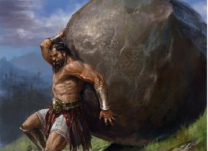 Create meme: Sisyphus