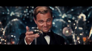 Create meme: Leonardo DiCaprio with a glass of, Leonardo DiCaprio the great Gatsby, Leonardo DiCaprio