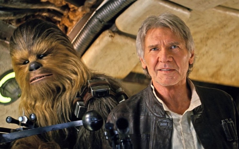 Create meme: harrison ford star wars, Han Solo Star Wars, chewie star wars