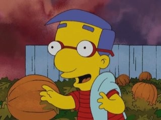 Create meme: milhouse van houten, milhouse, milhouse van houten is sad