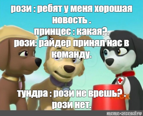 Рози райдер. Щенячий патруль тундра нести и Рози. Щенячий патруль Мем. Щенячий патруль комиксы на русском.