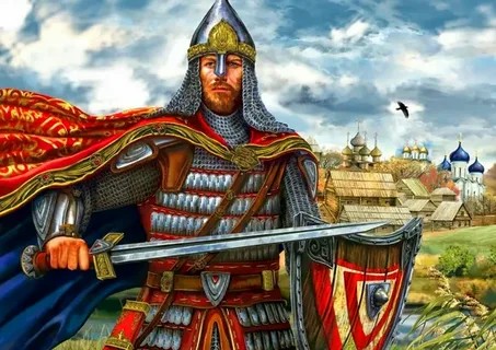 Create meme: ancient Russian warrior art, the old warrior, warriors of russia